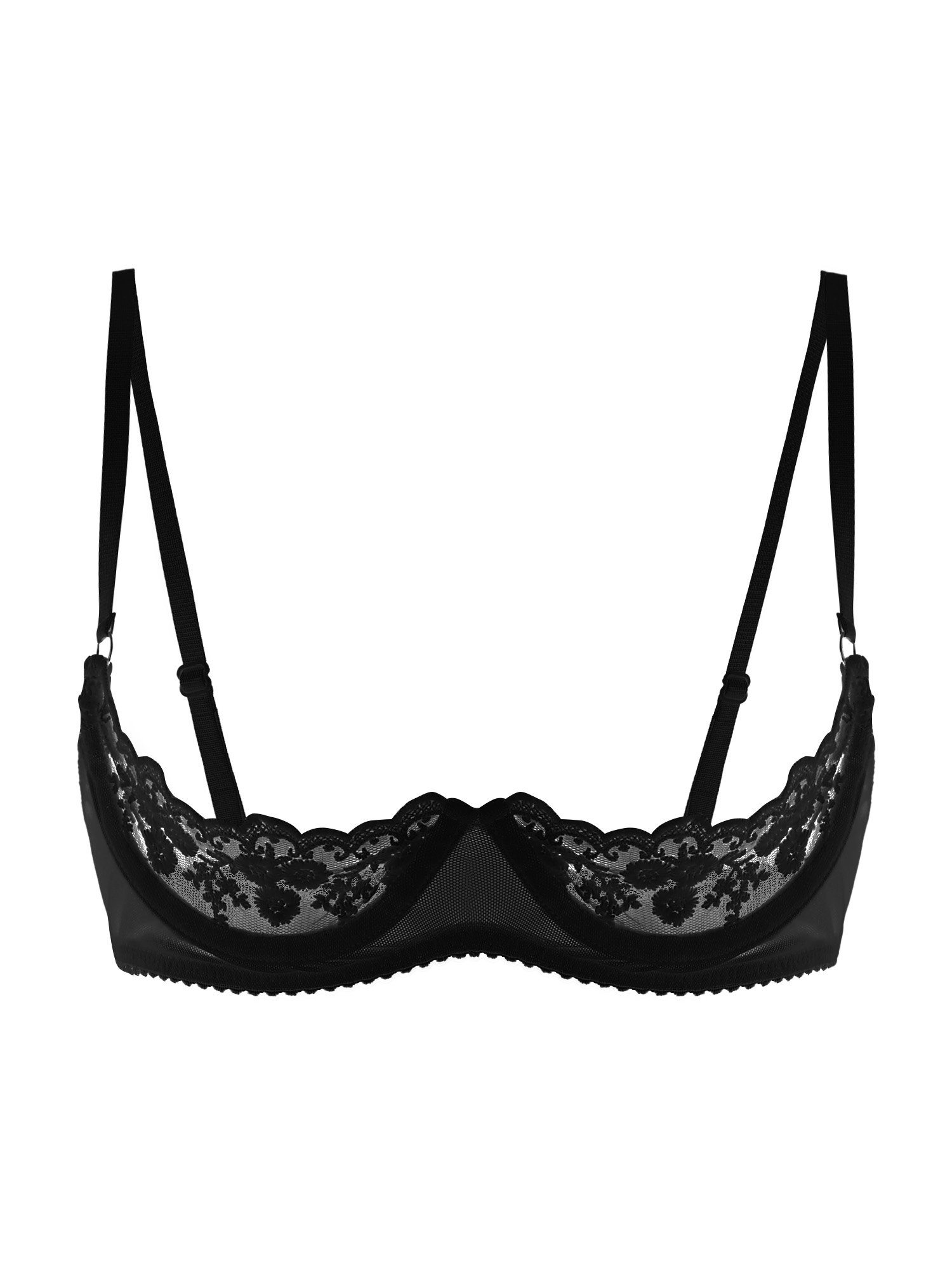 Underwear - Bra Wanita Seksi dengan Cup Terbuka,