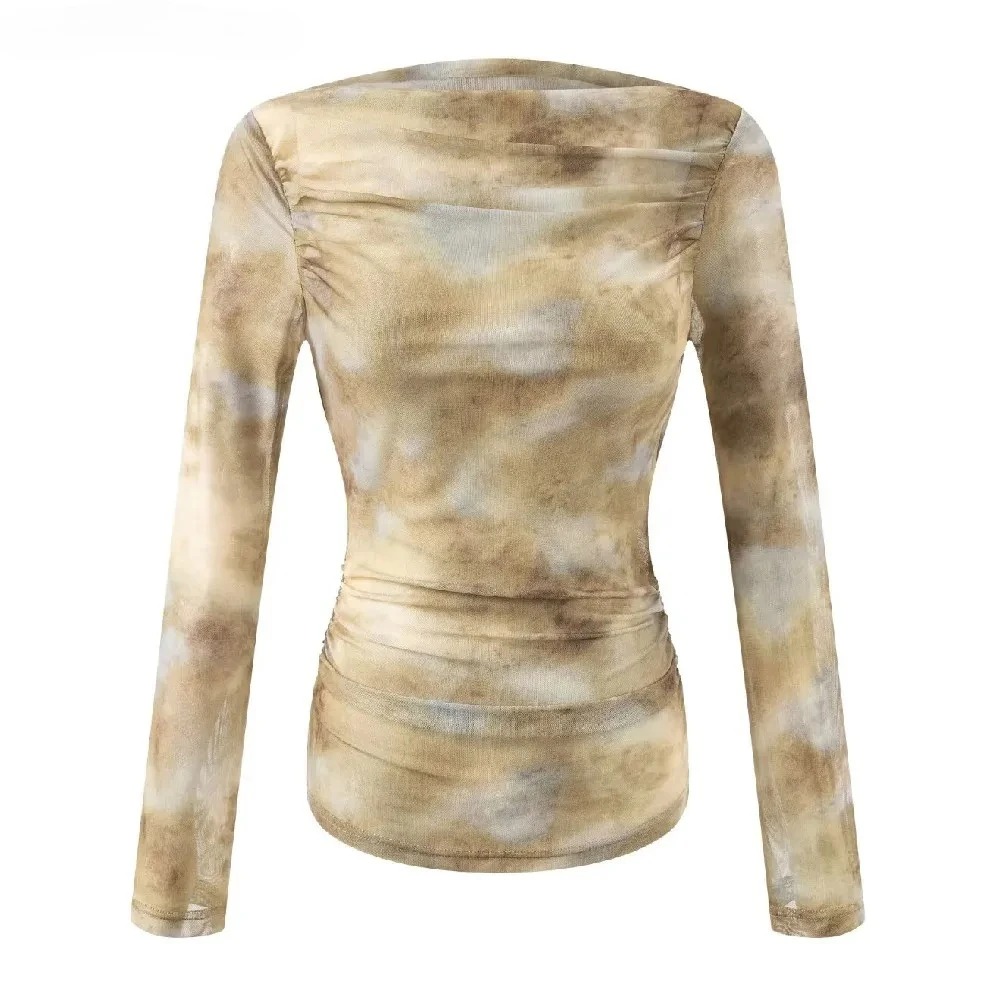 T-Shirts - Kaos Wanita 2025 dengan Cetakan Tie-Dye