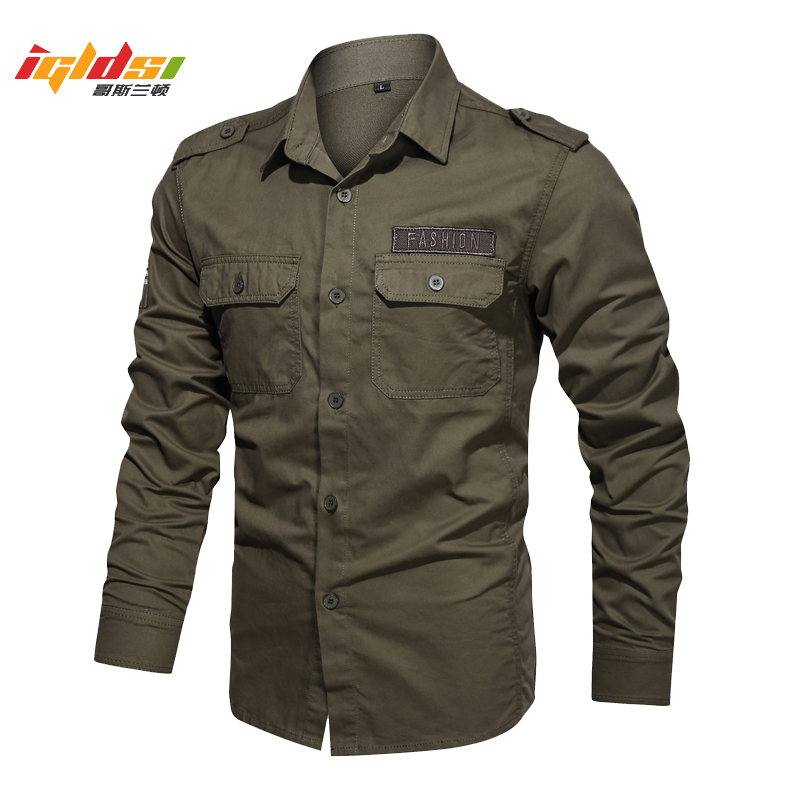 Tactical Military Shirt Cargo - Kemeja Kargo untuk Pria Kemeja Taktis