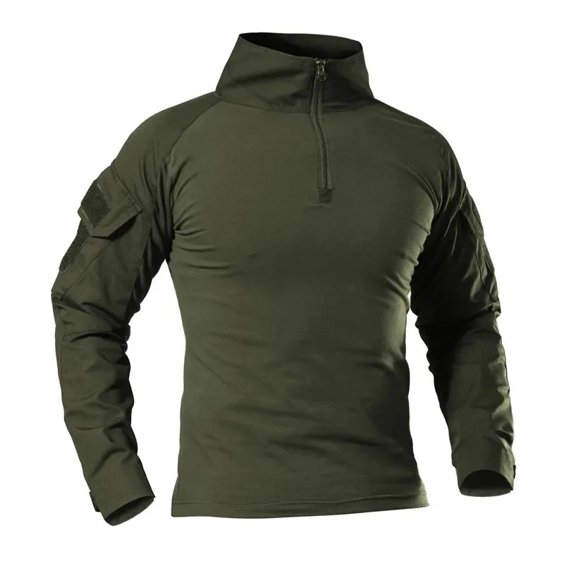 Kamuflase softair seragam temp - Tactical Military Shirt Cargo ulasan dan harga