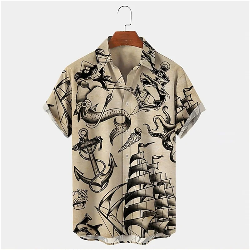 Kemeja Hawaii Lengan Pendek Ke - Vintage Hawaiian Floral Shirt ulasan dan harga