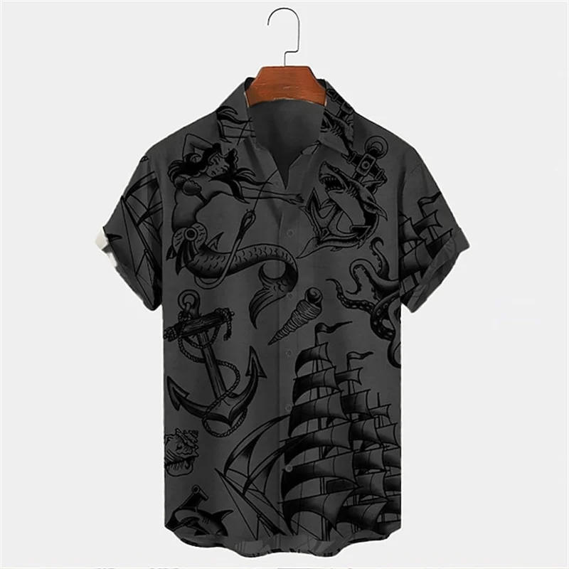 Kemeja Hawaii Lengan Pendek Ke - Vintage Hawaiian Floral Shirt ulasan dan harga