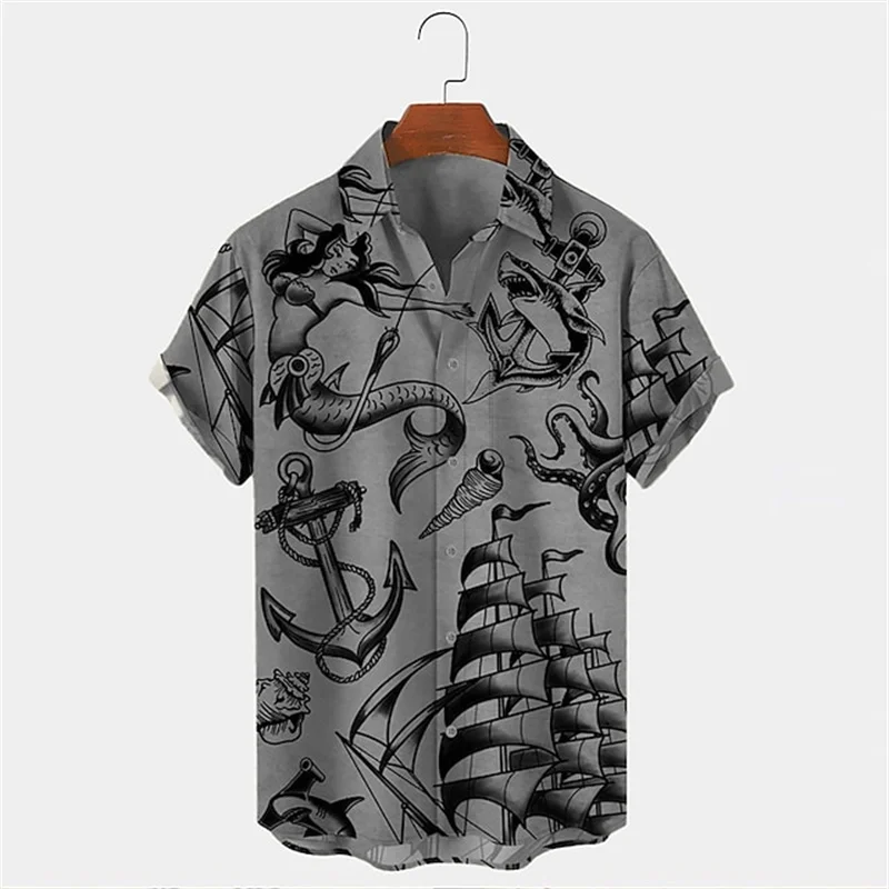 Kemeja Hawaii Lengan Pendek Ke - Vintage Hawaiian Floral Shirt ulasan dan harga