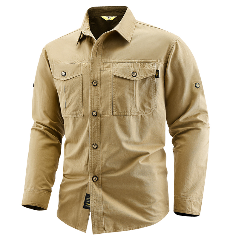 Kemeja Militer Bisnis Pria Tak - Tactical Military Shirt Cargo ulasan dan harga