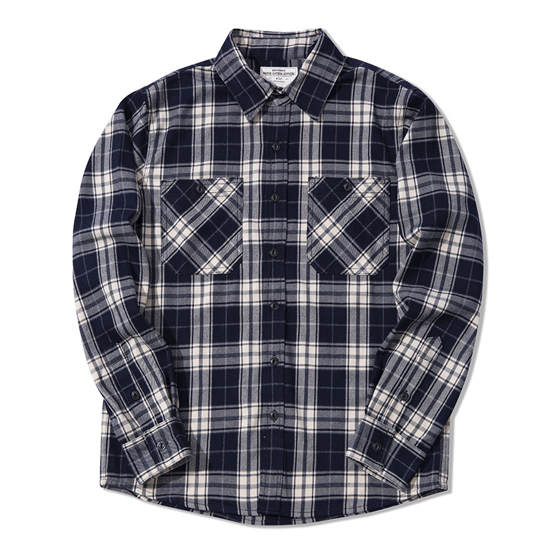 Kemeja Flanel Klasik Pria Musi - Flannel Plaid Shirt Heavy Weight ulasan dan harga