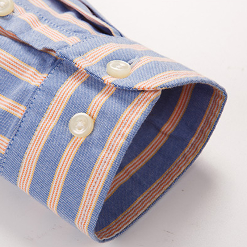 Kemeja Lengan Panjang Kasual P - Oxford Cotton Casual Shirt Business ulasan dan harga