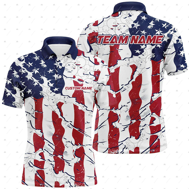 Nama Kustom Bowling Skull Flam - Short Sleeve Bowling Shirt Retro ulasan dan harga