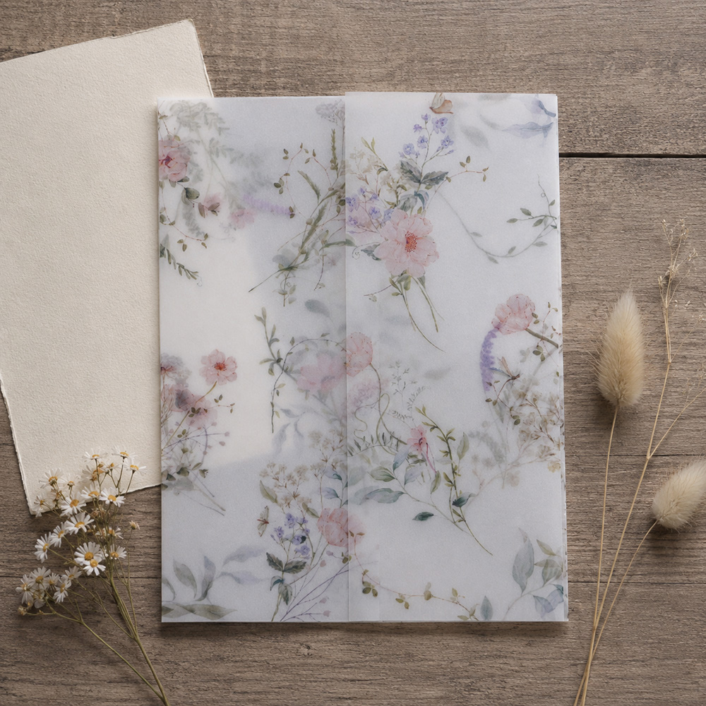 20/50 pcs Kertas Vellum dengan - Jackets ulasan dan harga