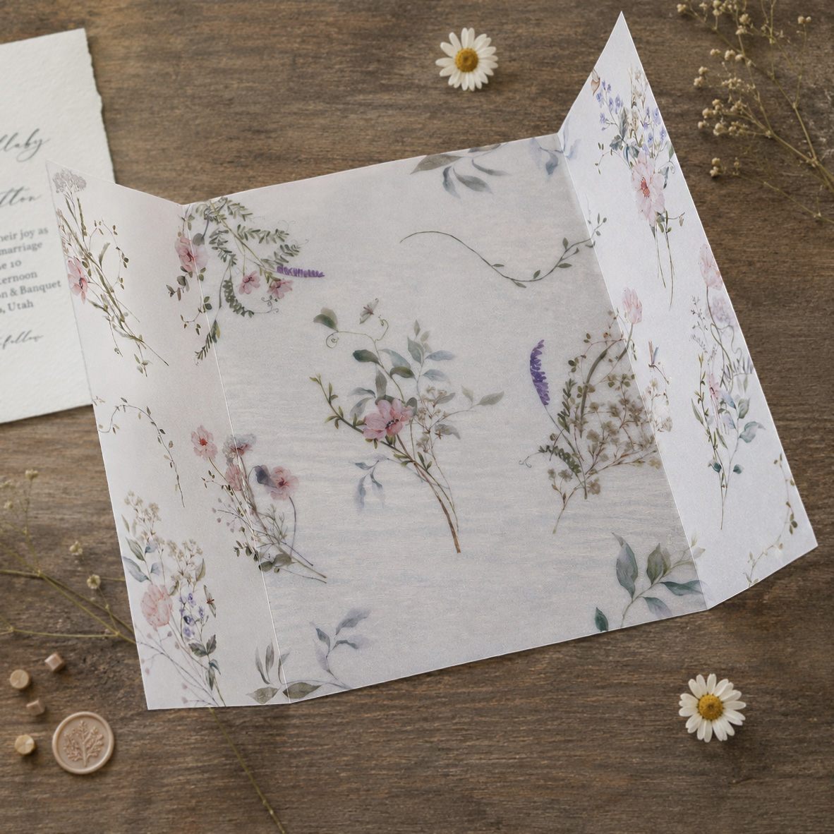 20/50 pcs Kertas Vellum dengan - Jackets ulasan dan harga
