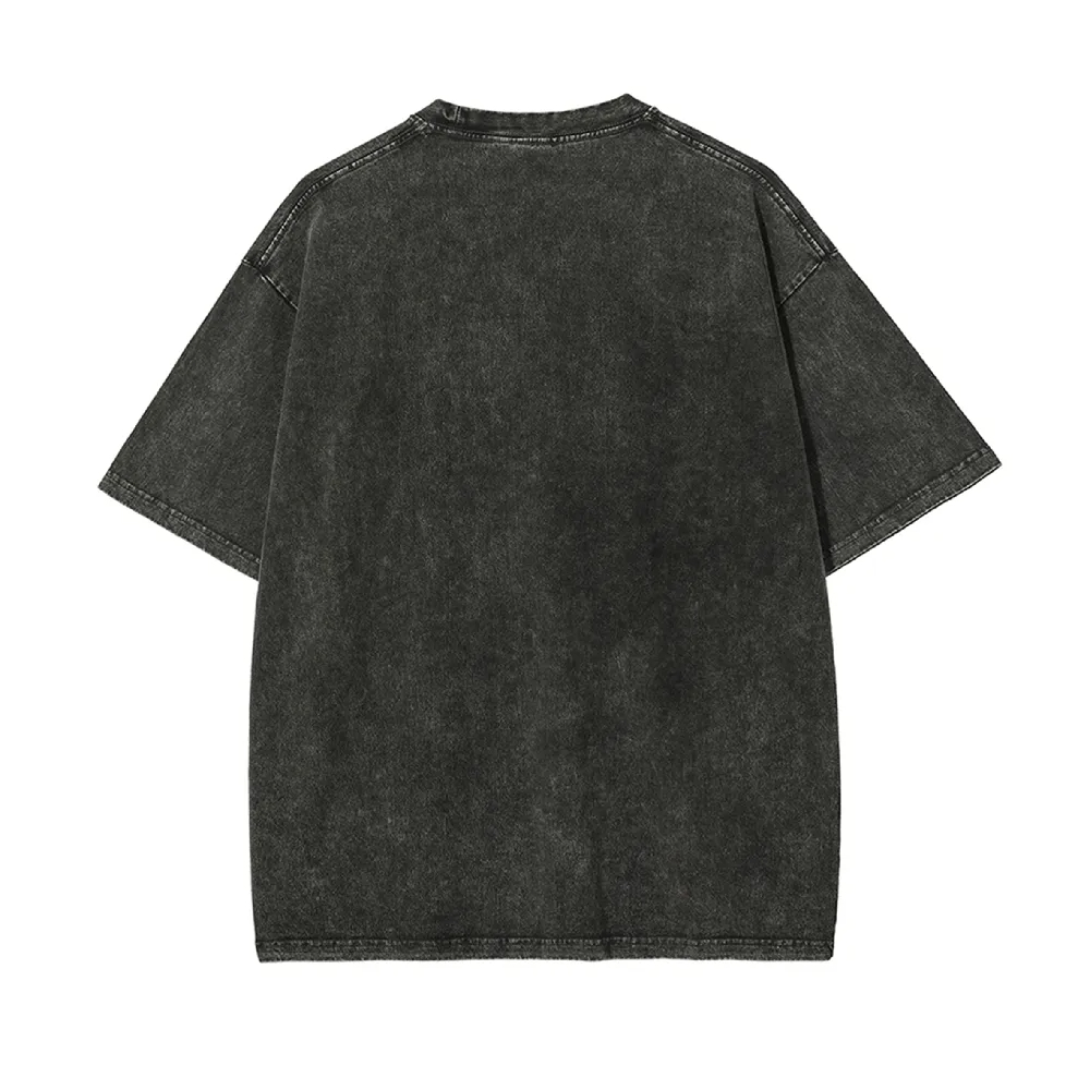 Kaos Mahito Jujutsu Kaisen Pri - Acid Wash Vintage Graphic T Shirt ulasan dan harga
