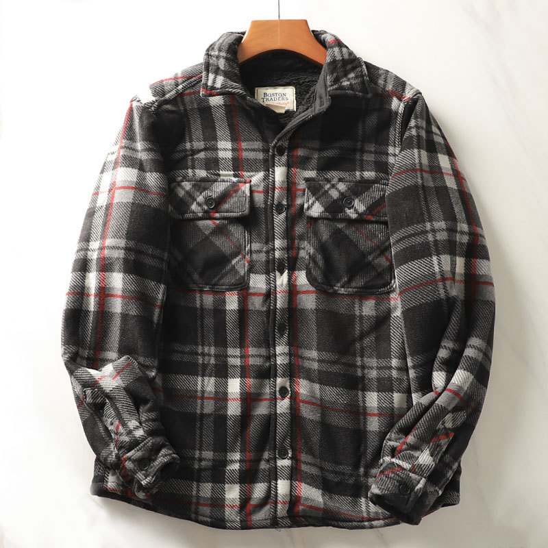 Kemeja kotak-kotak flanel bera - Flannel Plaid Shirt Heavy Weight ulasan dan harga