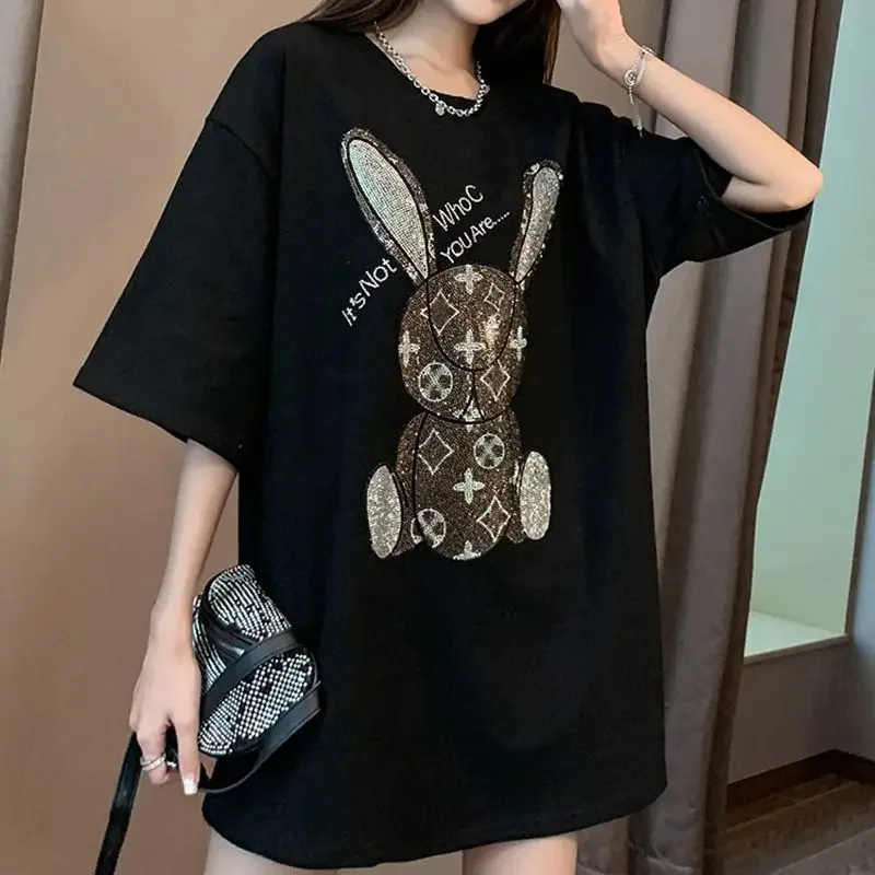 Kaos Kasual Musim Panas Wanita - T-Shirts ulasan dan harga