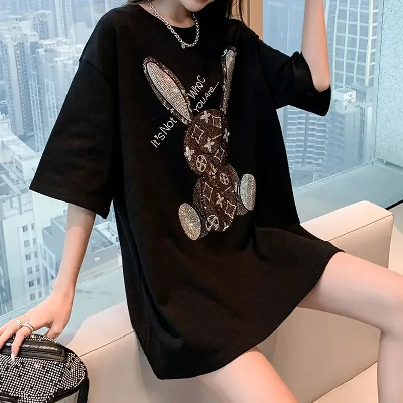Kaos Kasual Musim Panas Wanita - T-Shirts ulasan dan harga