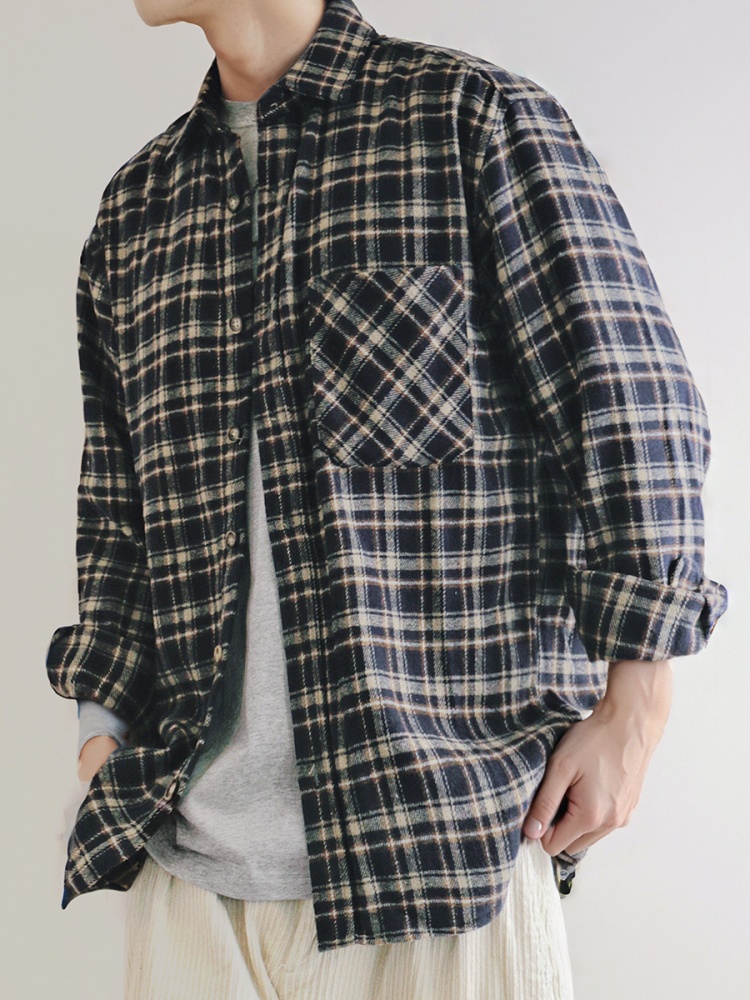‌ Kemeja Flanel Kelas Berat Vi - Flannel Plaid Shirt Heavy Weight ulasan dan harga