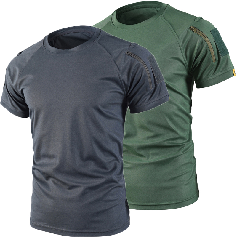 Kaus Olahraga Musim Panas Mili - Tactical Military Shirt Cargo ulasan dan harga