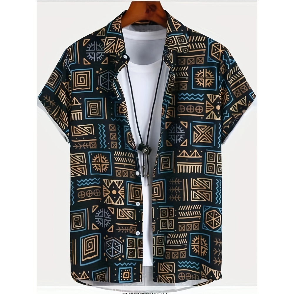 Kemeja Hawaii Pria Bahan Tipis - Vintage Hawaiian Floral Shirt ulasan dan harga