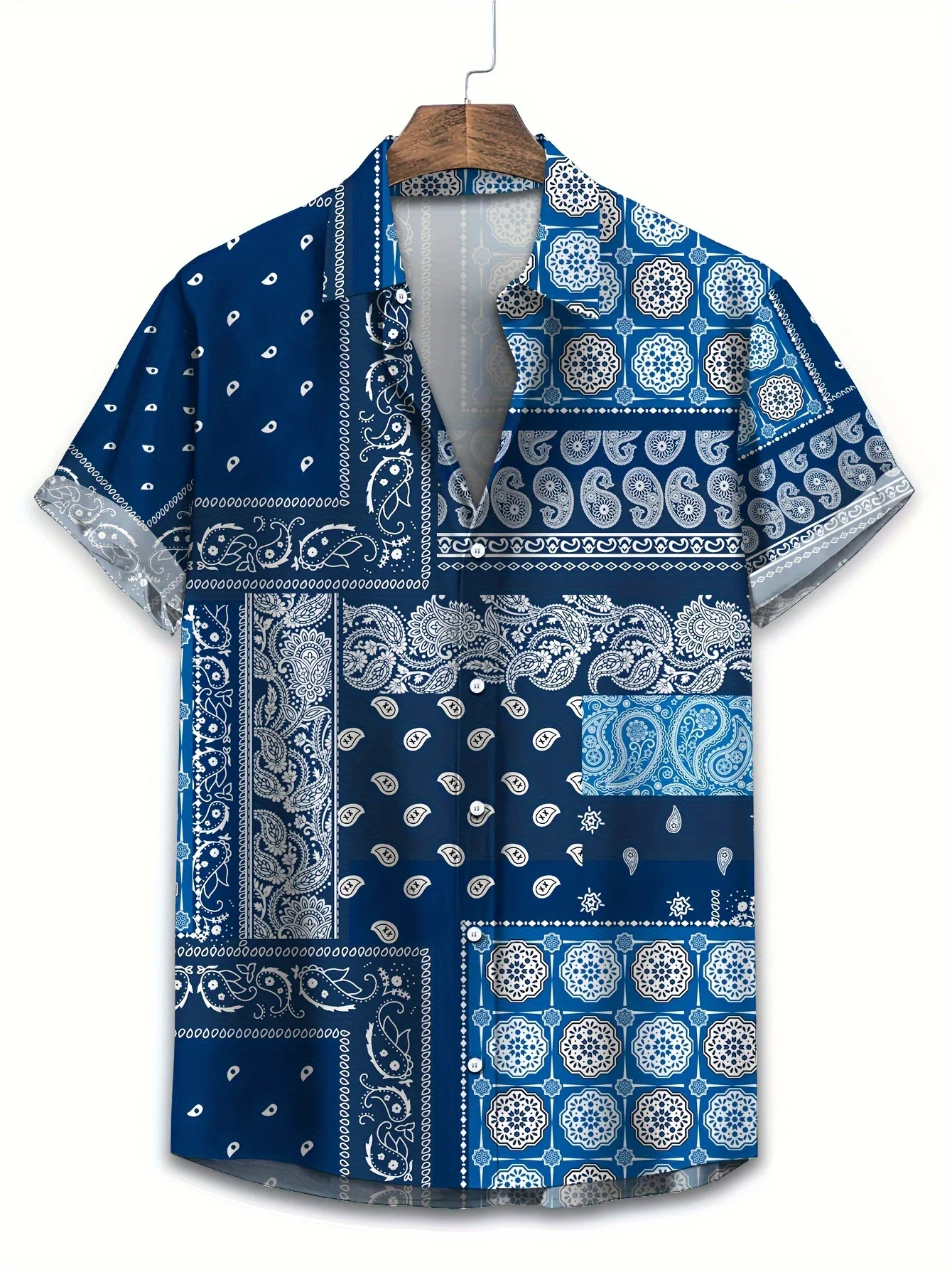 Kemeja Hawaii Pria Bahan Tipis - Vintage Hawaiian Floral Shirt ulasan dan harga