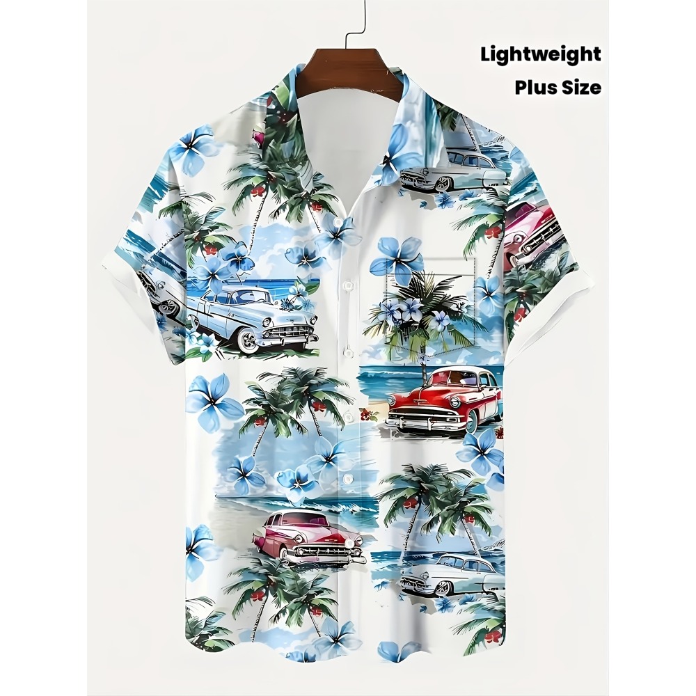 Kemeja Hawaii Pria Vintage Kla - Vintage Hawaiian Floral Shirt ulasan dan harga
