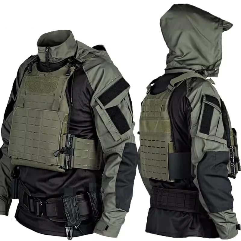 Setelan Kemeja & Celana Tempur - Tactical Military Shirt Cargo ulasan dan harga