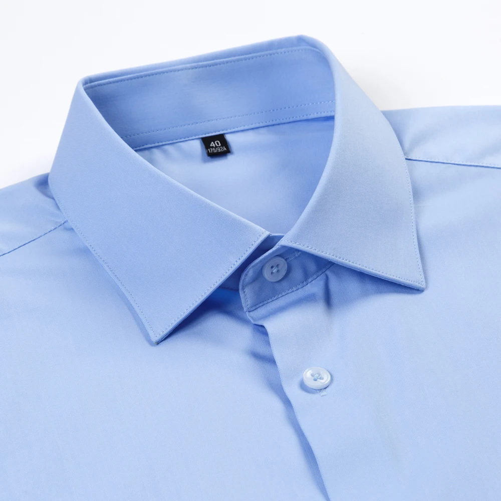 Kemeja Pria Bisnis Kasual Anti - Breathable Bamboo Fiber Shirt Non Iron ulasan dan harga