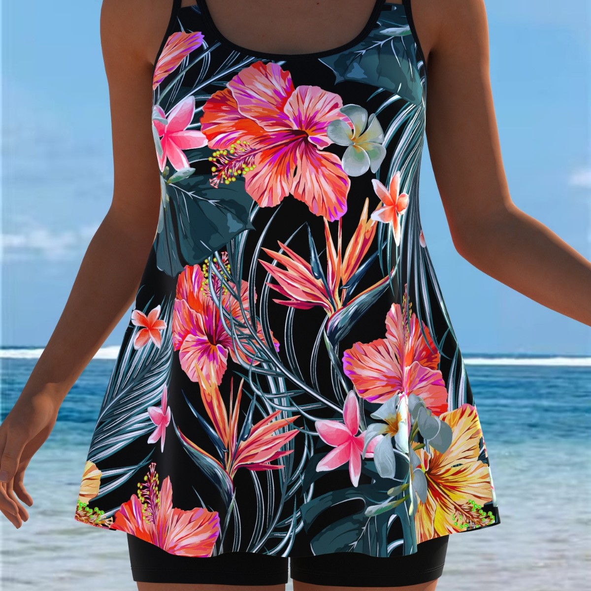 Pakaian Renang Tankini Baru Se - Suits ulasan dan harga