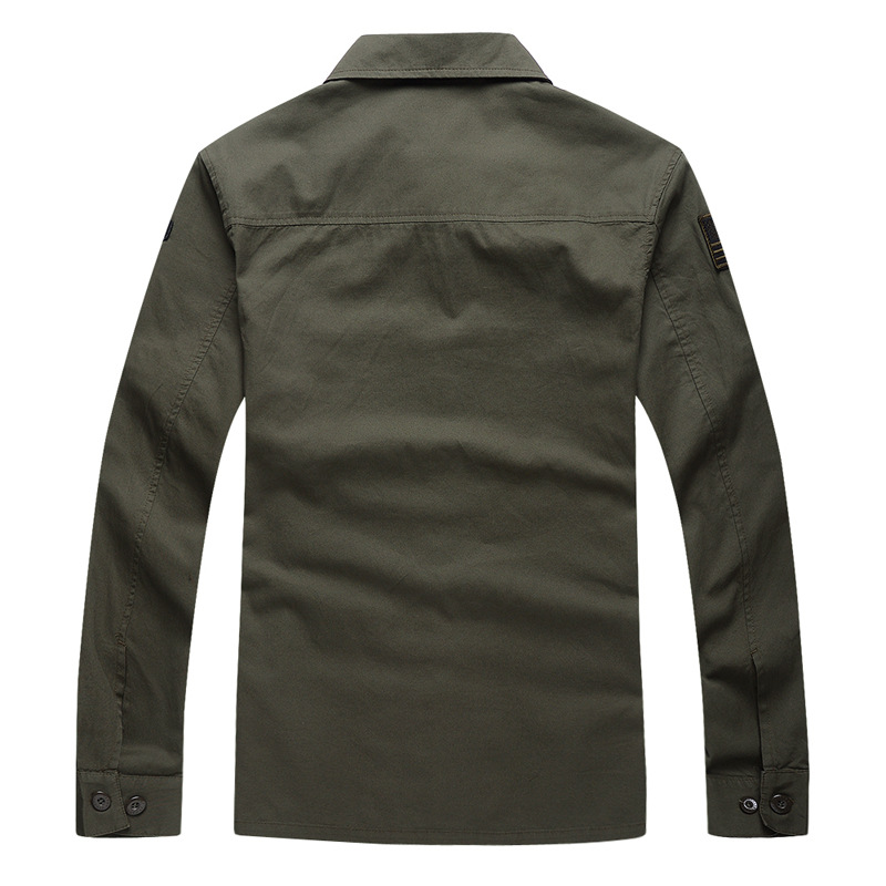 Kemeja Taktis Lengan Panjang P - Tactical Military Shirt Cargo ulasan dan harga