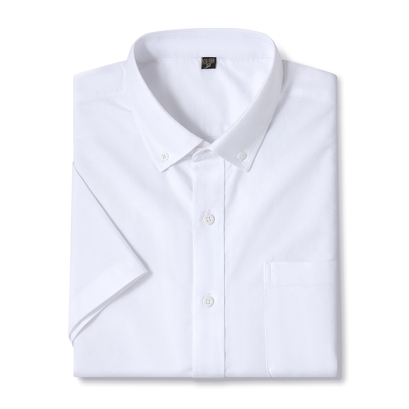 Kemeja lengan pendek pria, mus - Oxford Cotton Casual Shirt Business ulasan dan harga