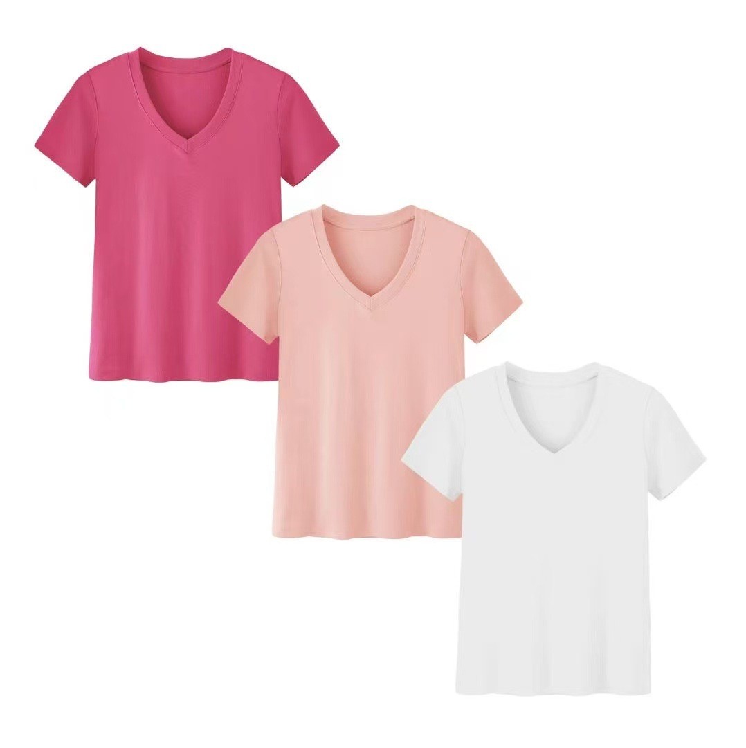 Setelan Rajut Lengan Pendek Ke - T-Shirts ulasan dan harga