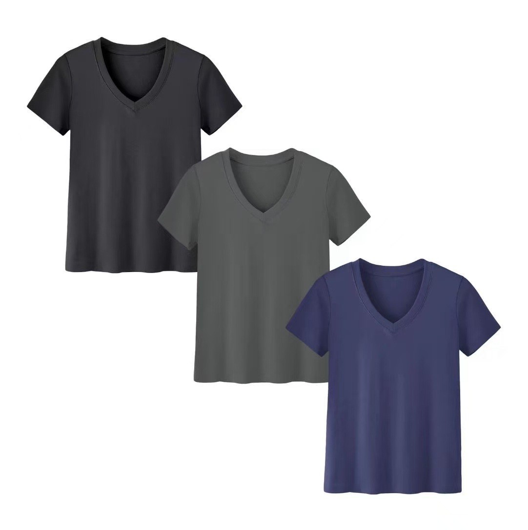 Setelan Rajut Lengan Pendek Ke - T-Shirts ulasan dan harga