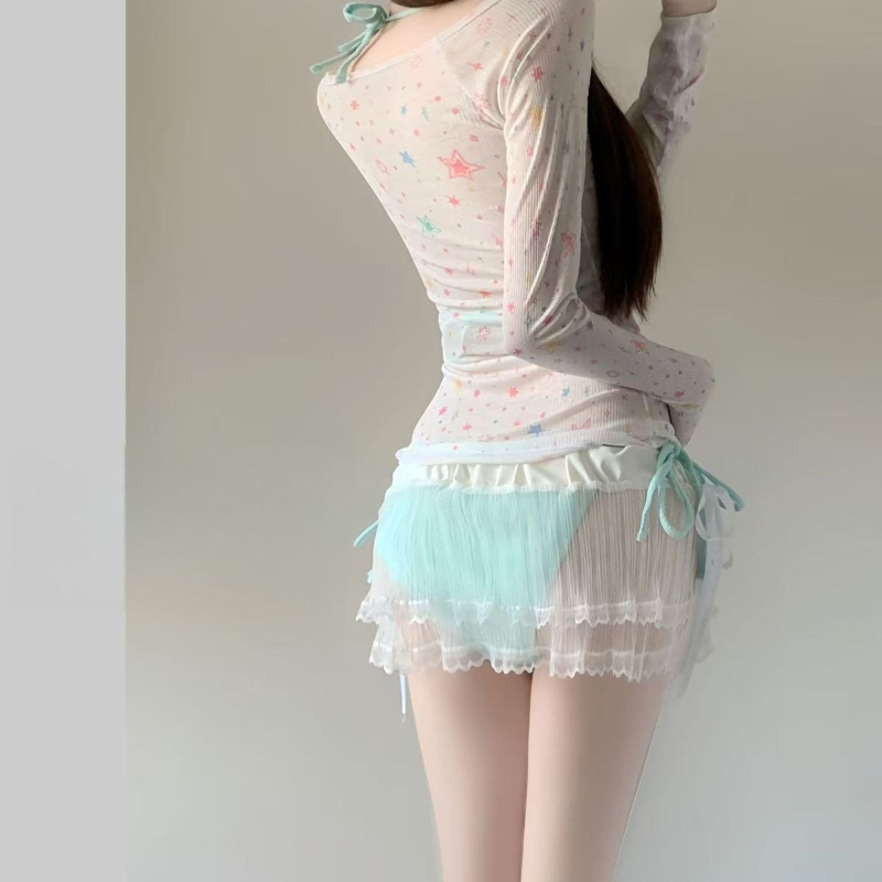 Set Bikini Lengan Panjang Wani - Suits ulasan dan harga