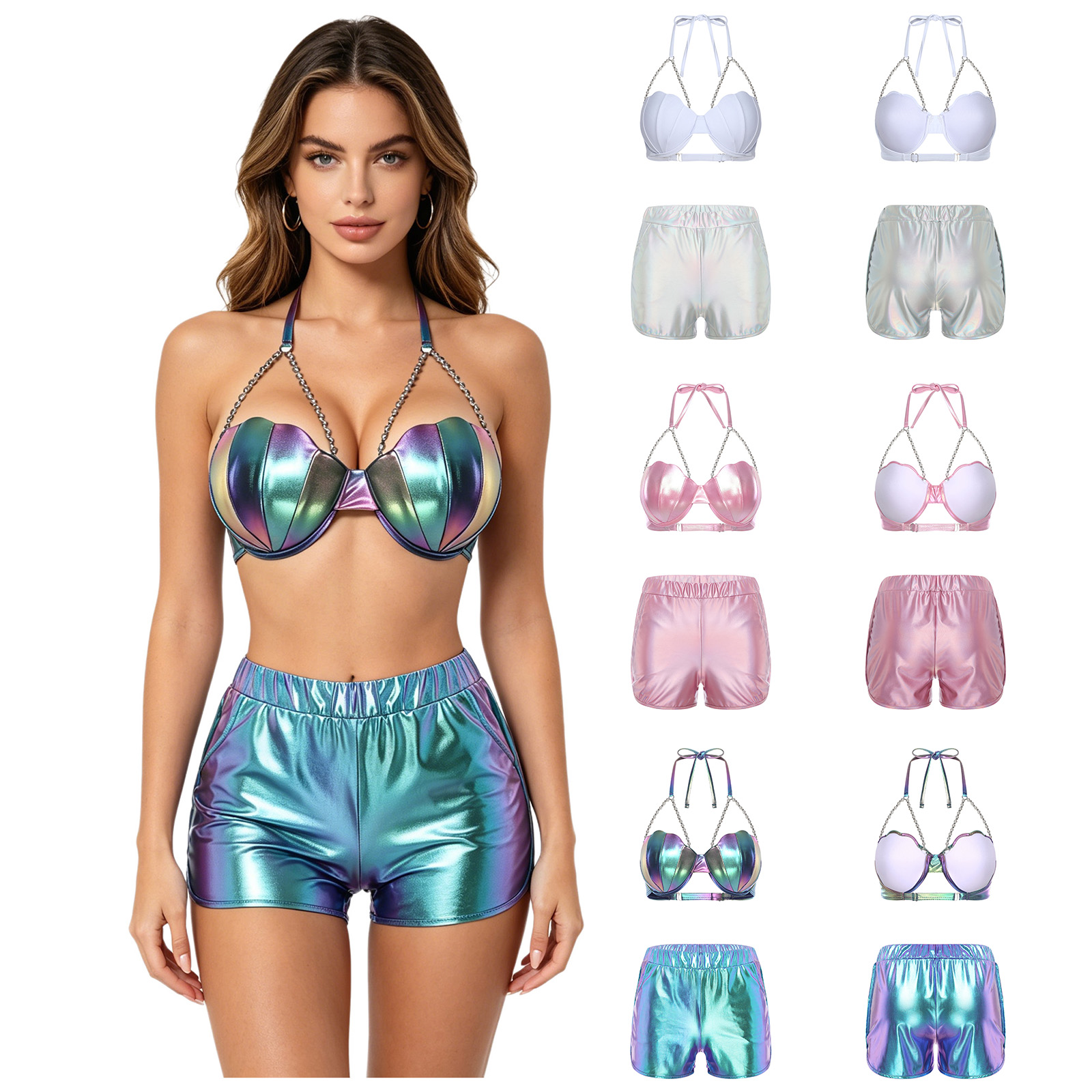 Set Tankini Pakaian Renang Wan - Shorts ulasan dan harga