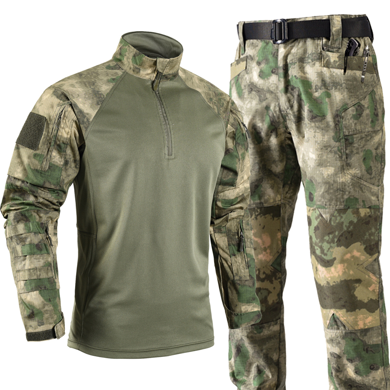 Set Seragam Tempur Taktis Pria - Tactical Military Shirt Cargo ulasan dan harga