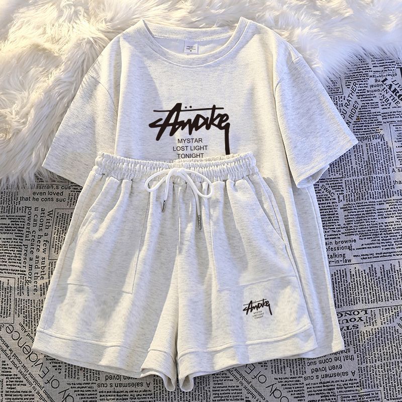 Set Wanita Ukuran Besar Baru,  - T-Shirts ulasan dan harga