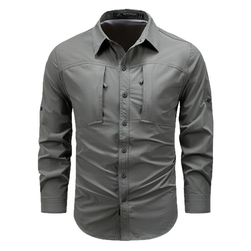Kemeja Kargo Lengan Panjang Pr - Tactical Military Shirt Cargo ulasan dan harga