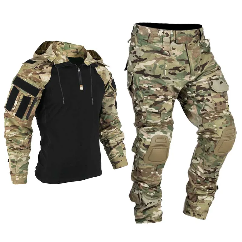 Seragam Taktis Pria Militer Ou - Tactical Military Shirt Cargo ulasan dan harga