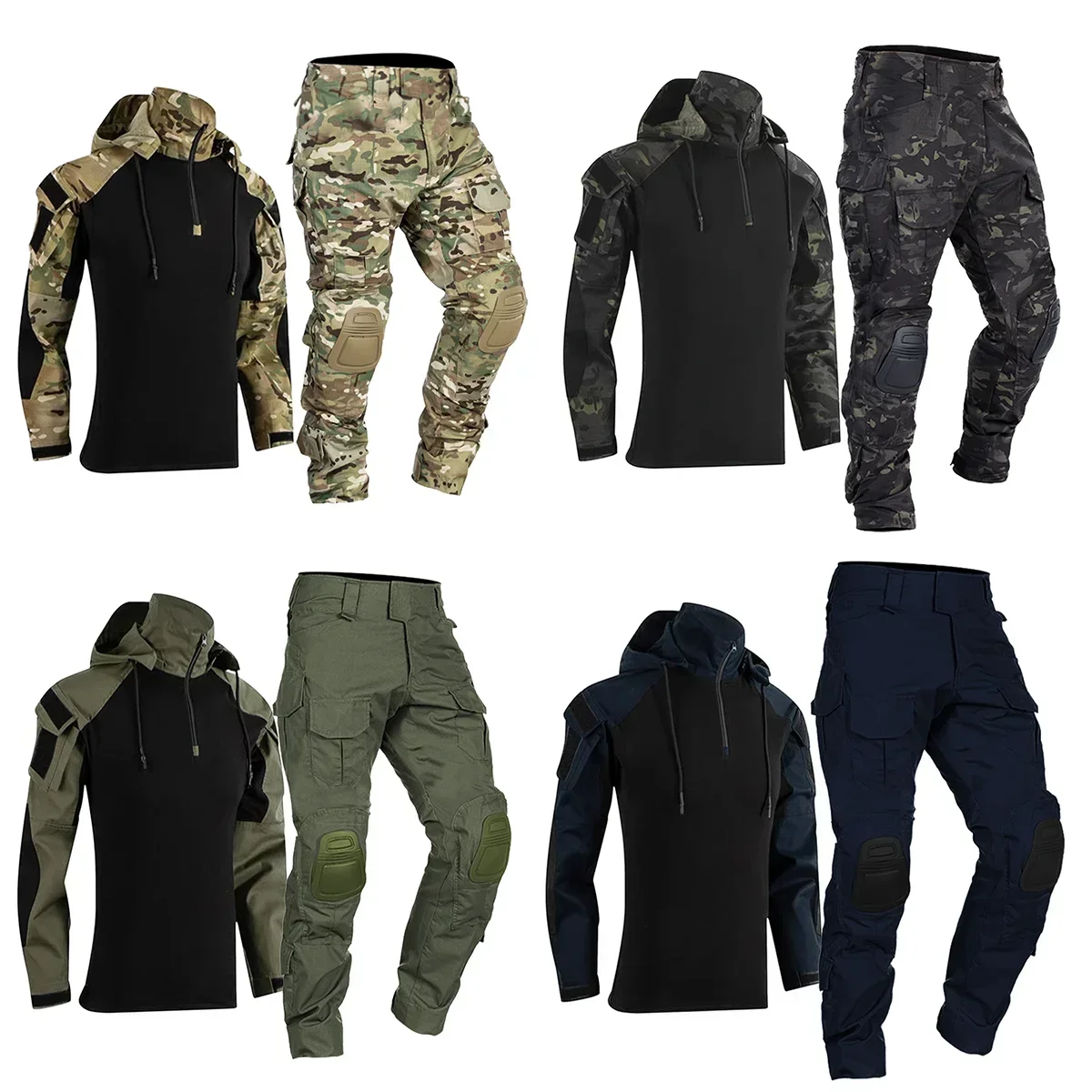Seragam Taktis Pria Militer Ou - Tactical Military Shirt Cargo ulasan dan harga