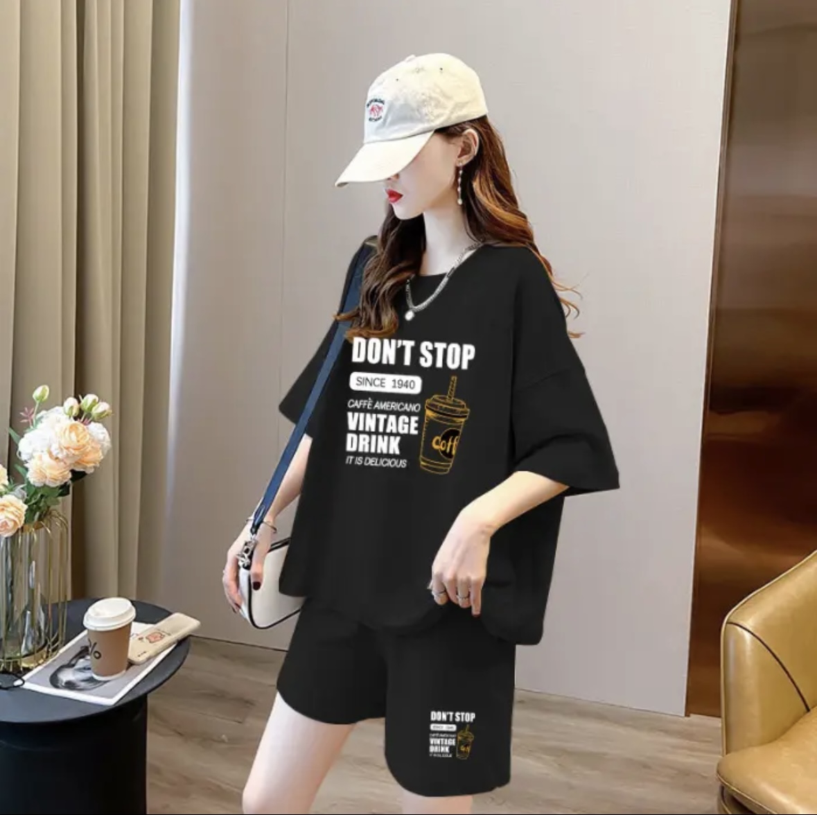 Set Celana Pendek Musim Panas  - T-Shirts ulasan dan harga